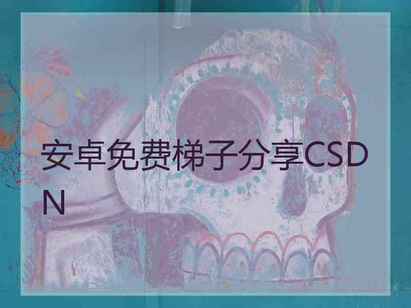 安卓免费梯子分享CSDN