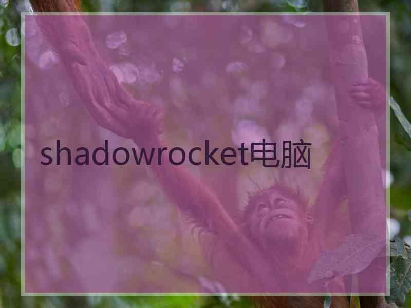 shadowrocket电脑