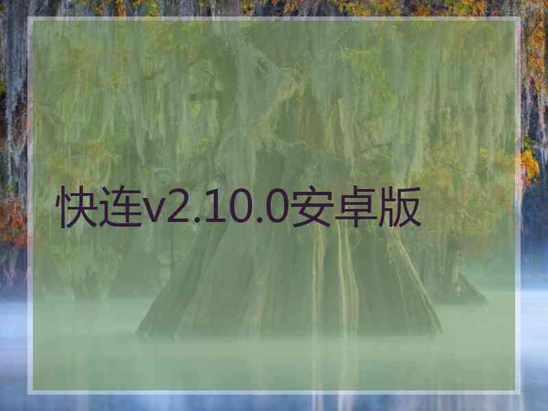 快连v2.10.0安卓版