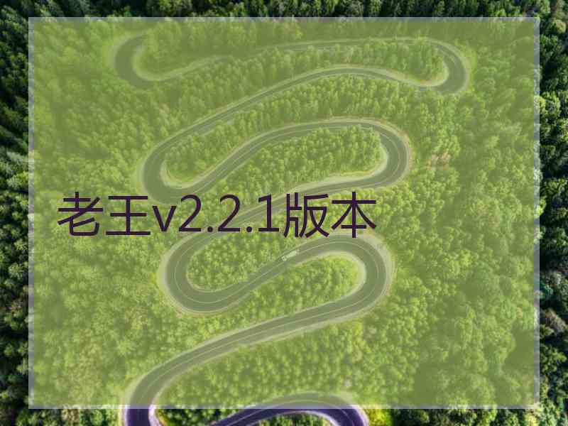 老王v2.2.1版本