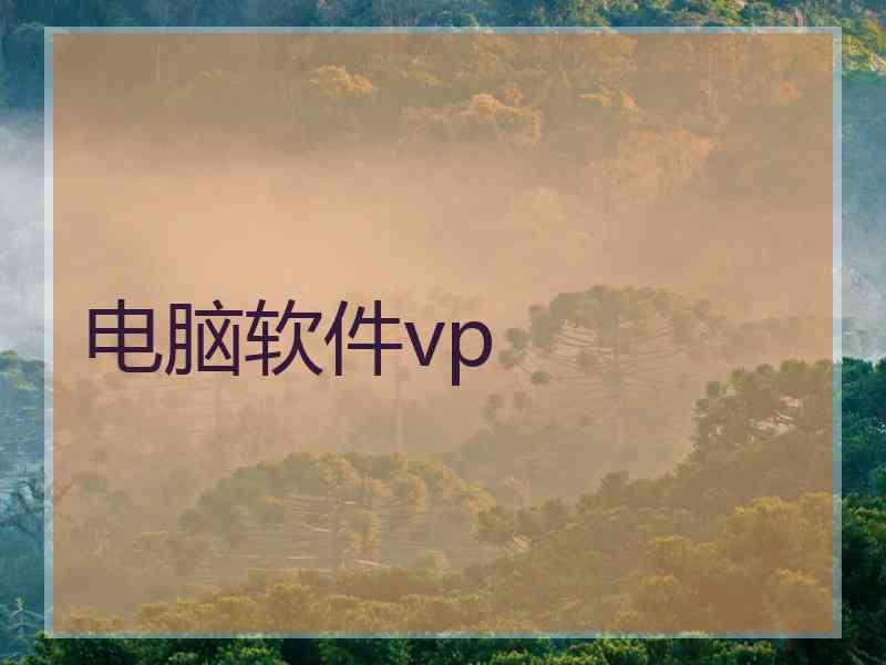 电脑软件vp