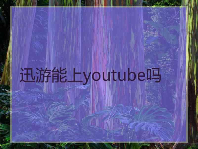 迅游能上youtube吗