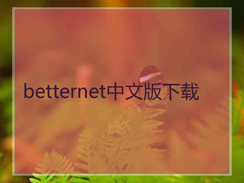 betternet中文版下载