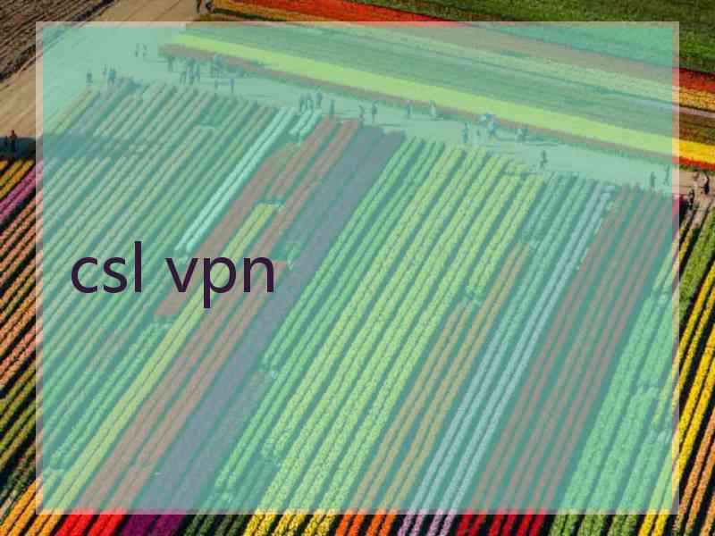 csl vpn