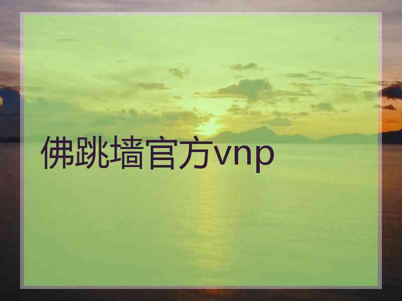 佛跳墙官方vnp