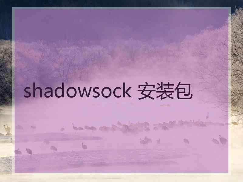 shadowsock 安装包